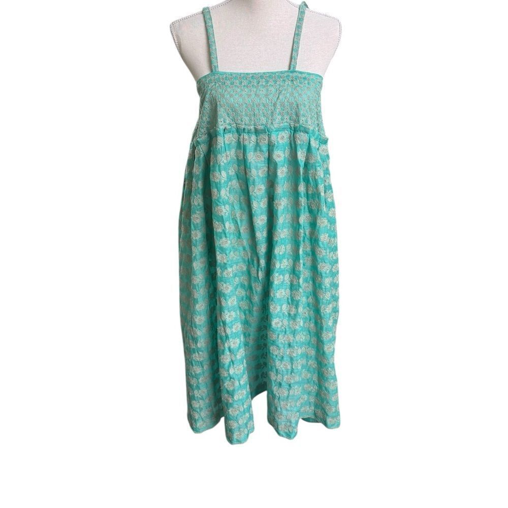 Antipast 2Way Embroidery Skirt Dress Combo Mint ES195 NWT